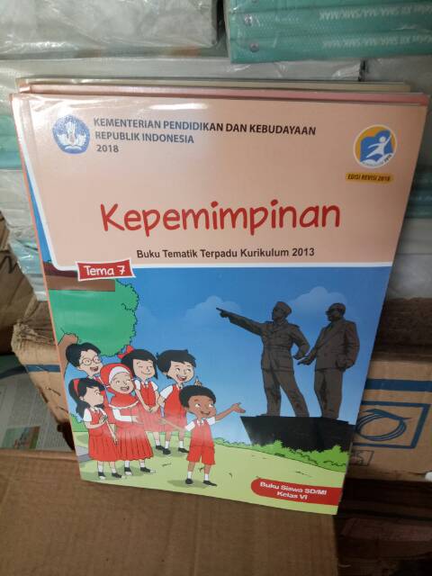 Harga paket buku siswa dikbud tematik k13 kelas 6 tema 7,8,9 semester 2 revisi 2018