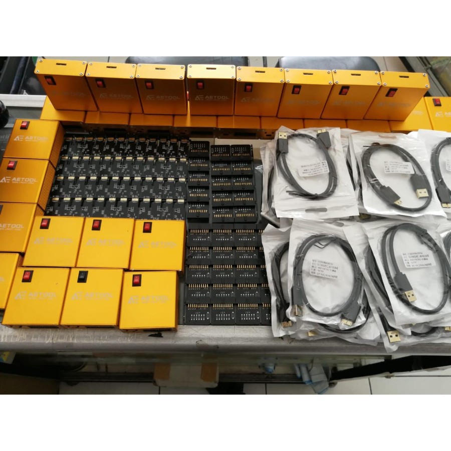 AETOOL BOX with Source Welding Plate PLUS Cable AETOOL EMMC programmer