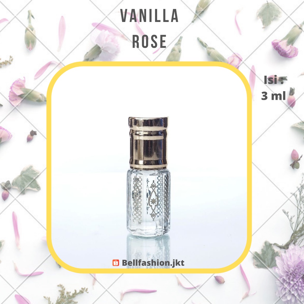 Vanilla Rose / Parfum Arab / Parfum Sholat 3 ml