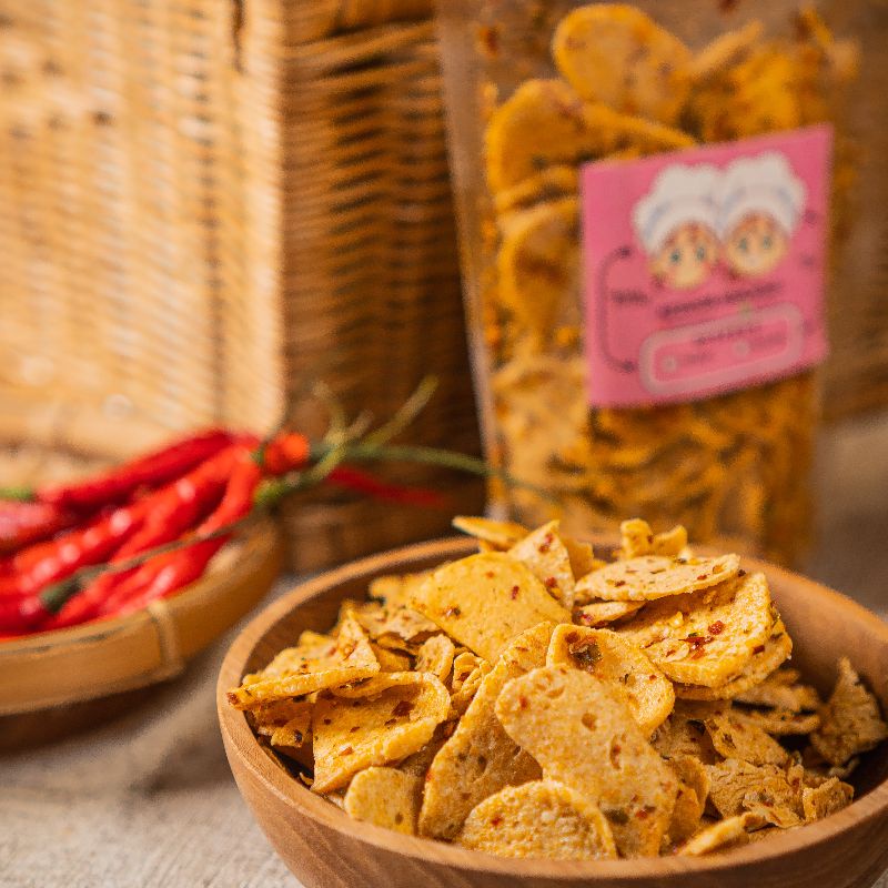 

Basreng Crispy / Pedas Full Bumbu Chilli oil Homemade