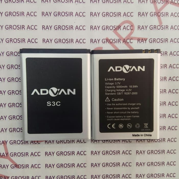 Baterai Double Power ADVAN Vandroid S3C , S3 Lite , S3502 S3+