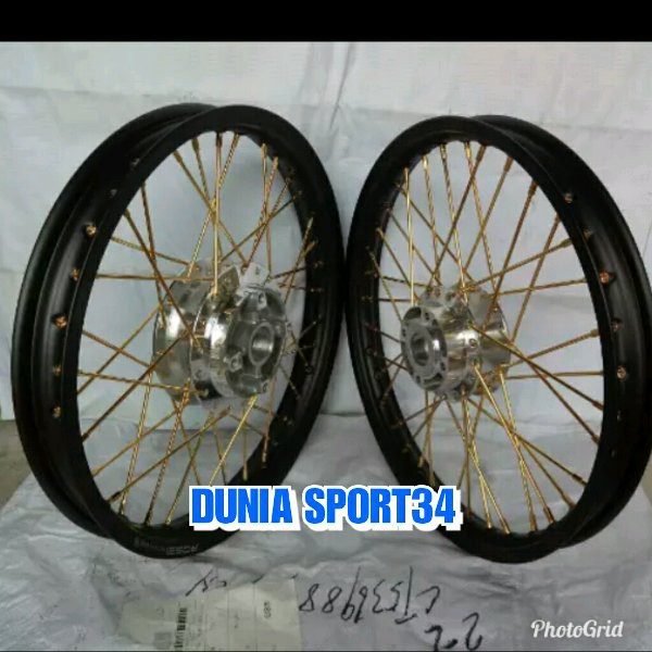 TOPPP paketan velg vixion new tromol set jari jari-sepaket velg tromol jari jari vixion new