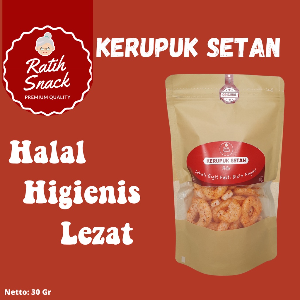 

Kerupuk Setan Pedas | Keripik | Jajanan | Camilan | Coin Ring Koin