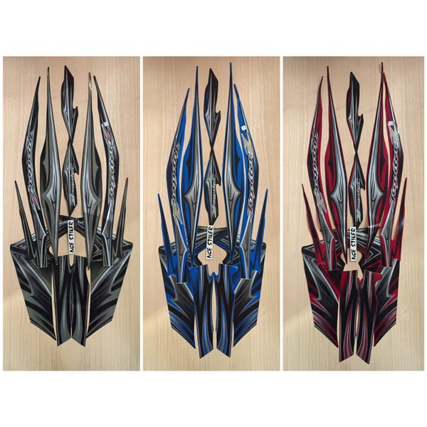 STIKER STRIPING JUPITER Z 2011