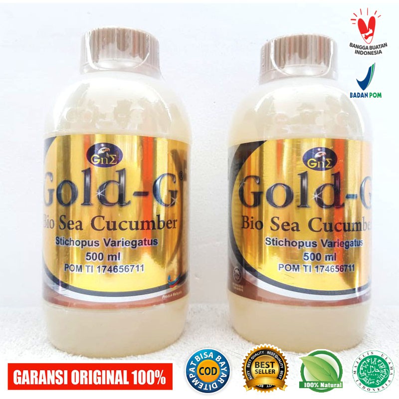 Jelly Gamat Gold G    Bio Sea Cucumber 500 ml 320 ml ORIGINAL