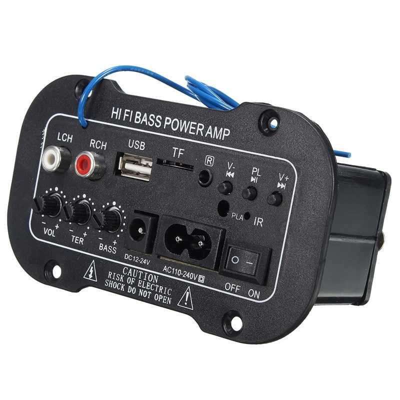 (100% BARANG ORI) TaffSTUDIO Amplifier Board Audio Bluetooth USB Radio TF DIY 30W AW-322