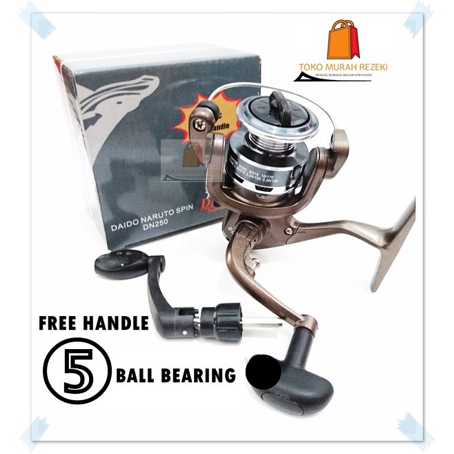 REEL DAIDO NARUTO SPIN DN250 / REEL PANCING DAIDO NARUTO SPIN DN250 / REEL DAIDO 5BB