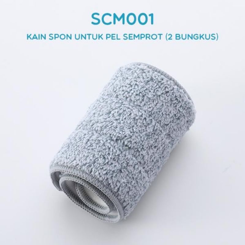 Reffil Kain pel Super Mop isi 2 pcs perbungkus