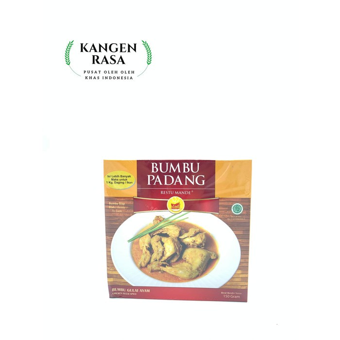 

Bumbu Ayam Gulai Gule Padang Restu Mande