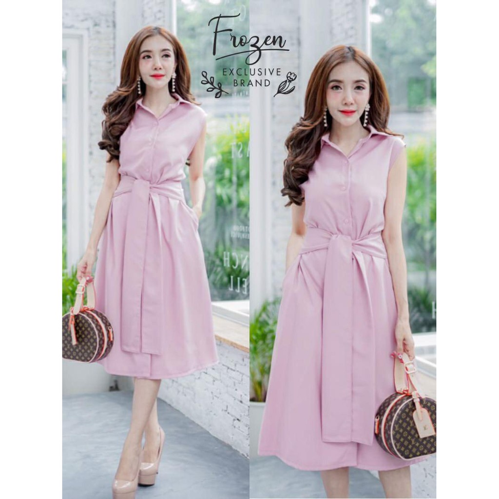 WSE390 - Dress Wilo / Dress Wanita Korea / Dress Wanita Panjang / Dress Wanita / PREMIUM QUALITY