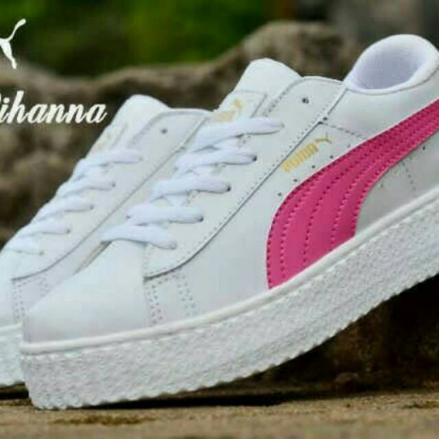 Sepatu Sneaker Wanita Puma List Pink
