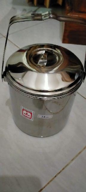 Rantang Tunggal Stainless 14cm Maspion (single Food Carrier)