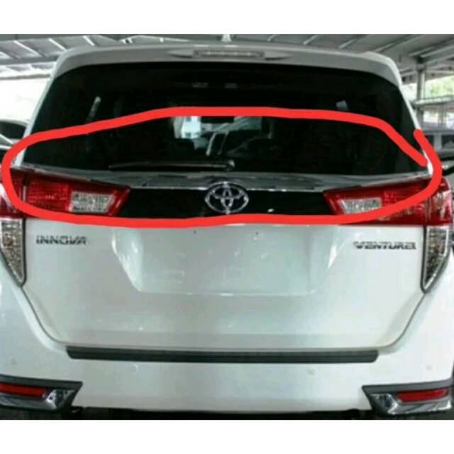 LIST GARNISH KACA BELAKANG TOYOTA INNOVA REBORN 2016-2019