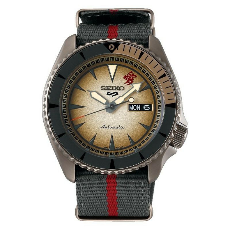 SEIKO 5 SPORTS NARUTO & BORUTO SRPF71K1/SRPF71 GAARA LIMITED EDITION