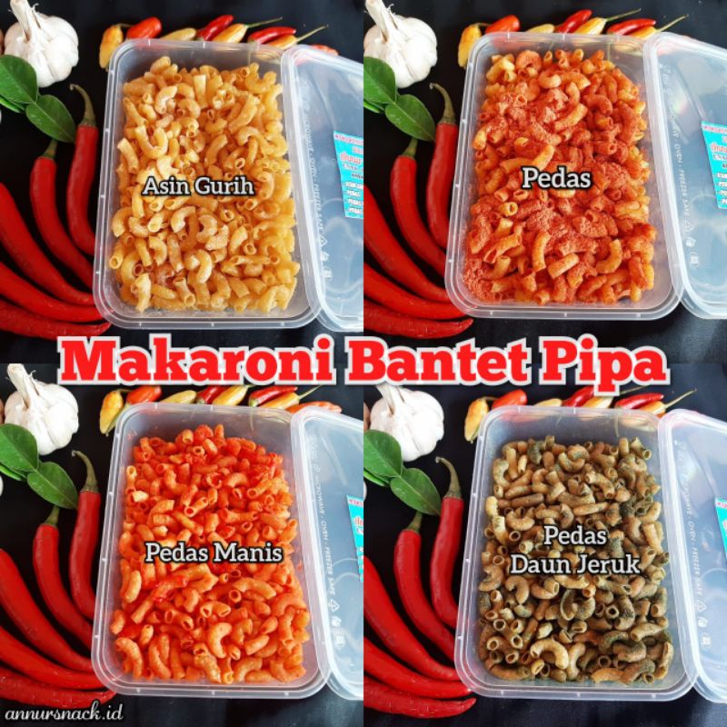 

MAKARONI BANTET PIPA 150gr BOX 500ML