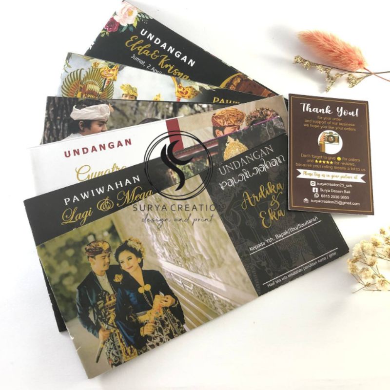 Undangan Pernikahan - Kartu Undangan Pernikahan - Undangan Pernikahan Murah