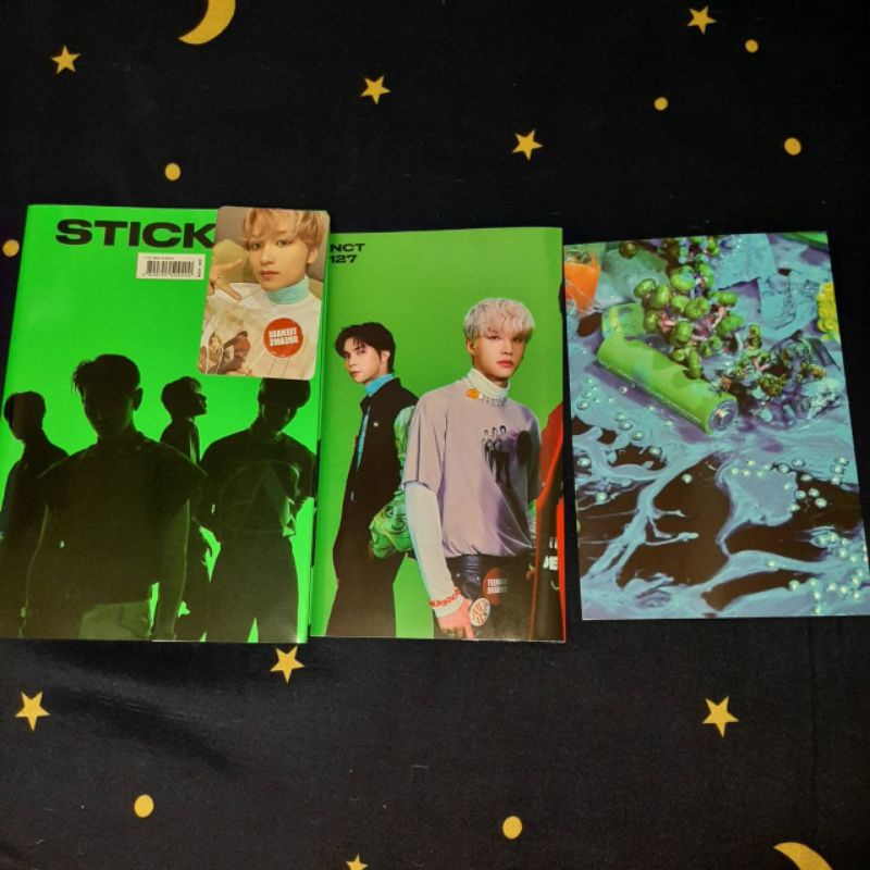 (READY) NCT 127 Sticker Sticky Ver Photocard pc Haechan Taeil Unsealed