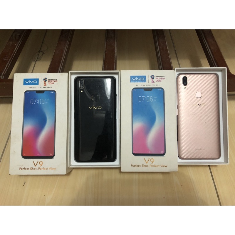 vivo v9 ram 4/64 second / seken resmi indonesia