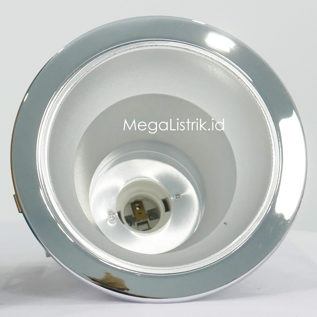 PANASONIC DOWNLIGHT / RUMAH LAMPU 5'' SILVER FITING E27 NLP 72432 - 131