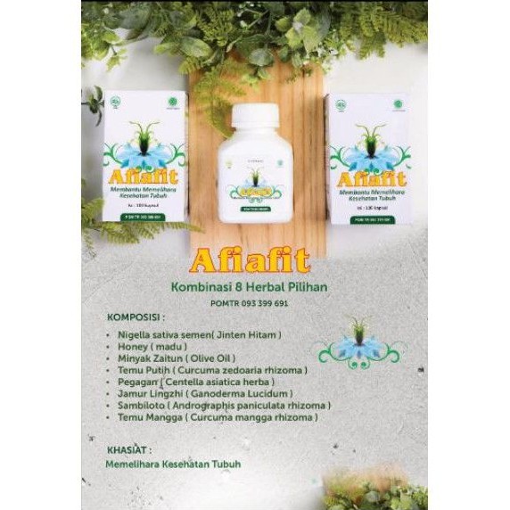 Afiafit capsul herbal ORIGINAL