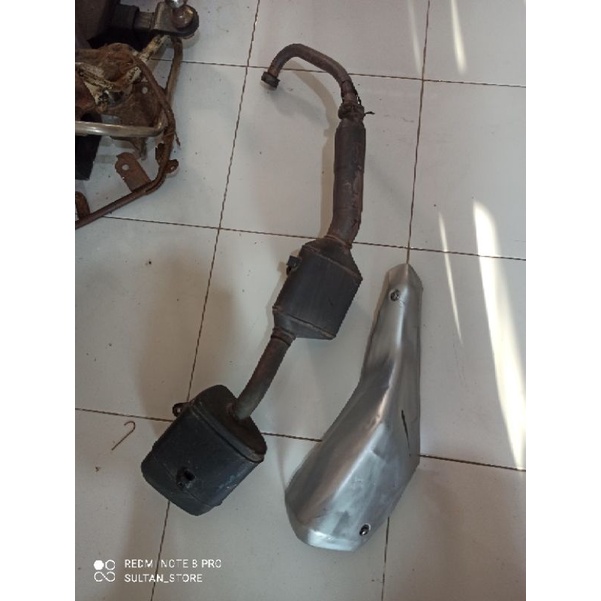 knalpot standar Honda CBR 150 CBR150 CBU old Thailand Original
