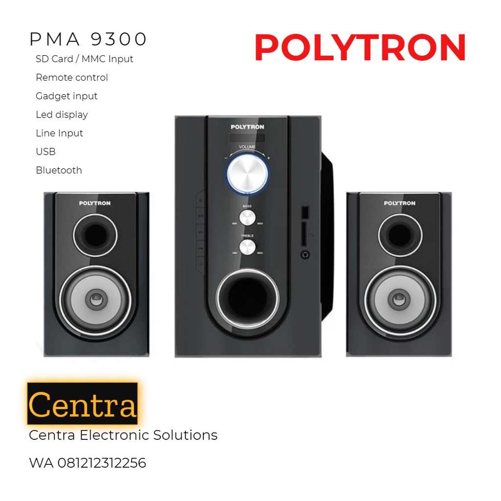 Polytron Speaker Aktif PMA 9300 PMA9300-Garansi Pemasangan