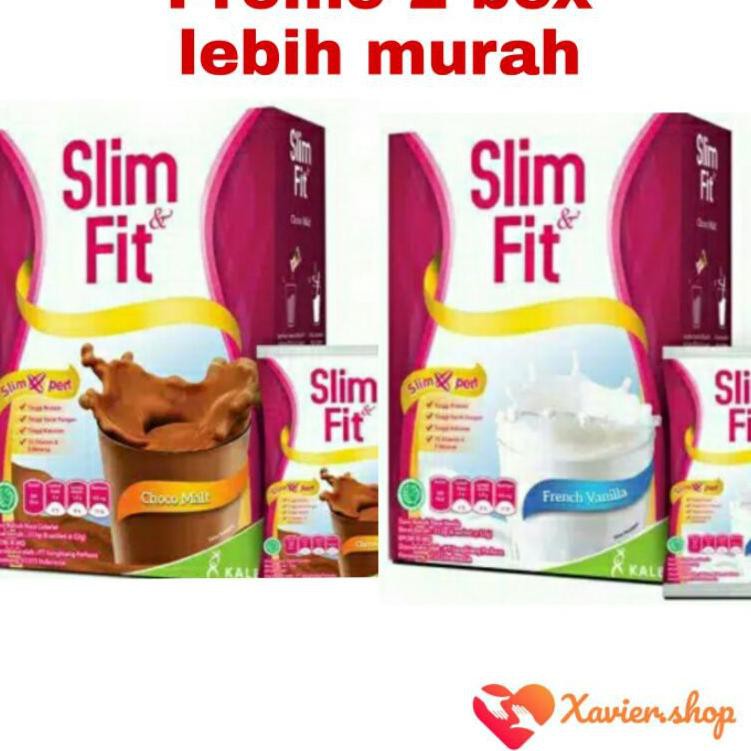 

Produk's bagus Slim & Fit Milk 6x52gr Vanila atau Coklat / susu slimfit / slim n fit / slimfit D45I0