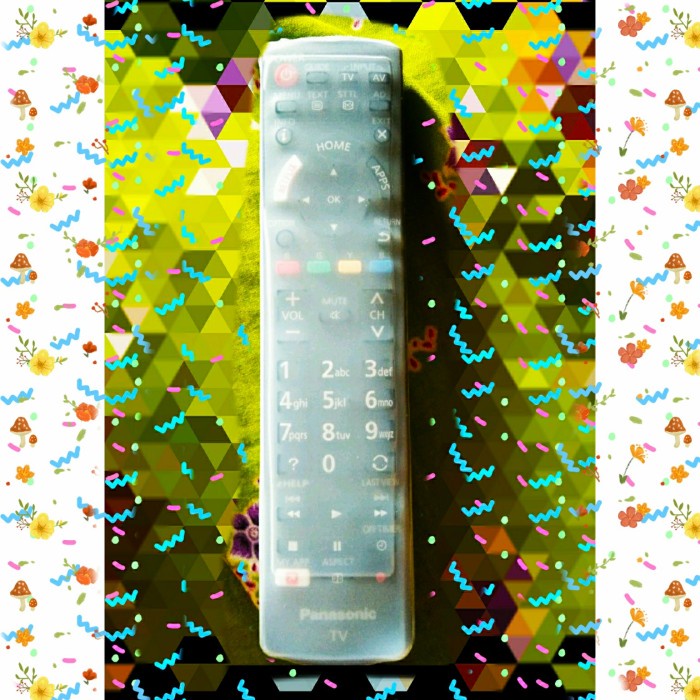 Sarung Cover Tv - Sarung Pelindung Cover Remote Panasonic Smart Tv