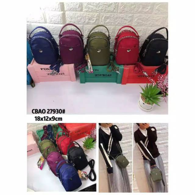 Tas Selempang Impory Jinjing dan Selempang CHIBAO Mini