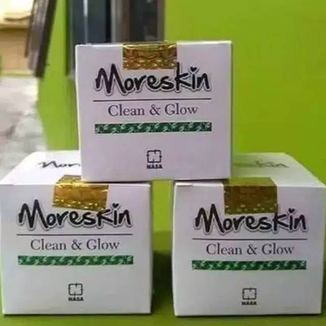 Moreskin clean and glow NASA