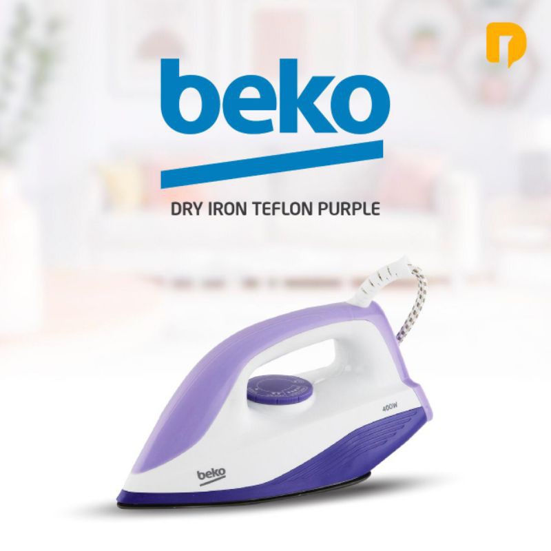 Setrika Beko Teflon Purple