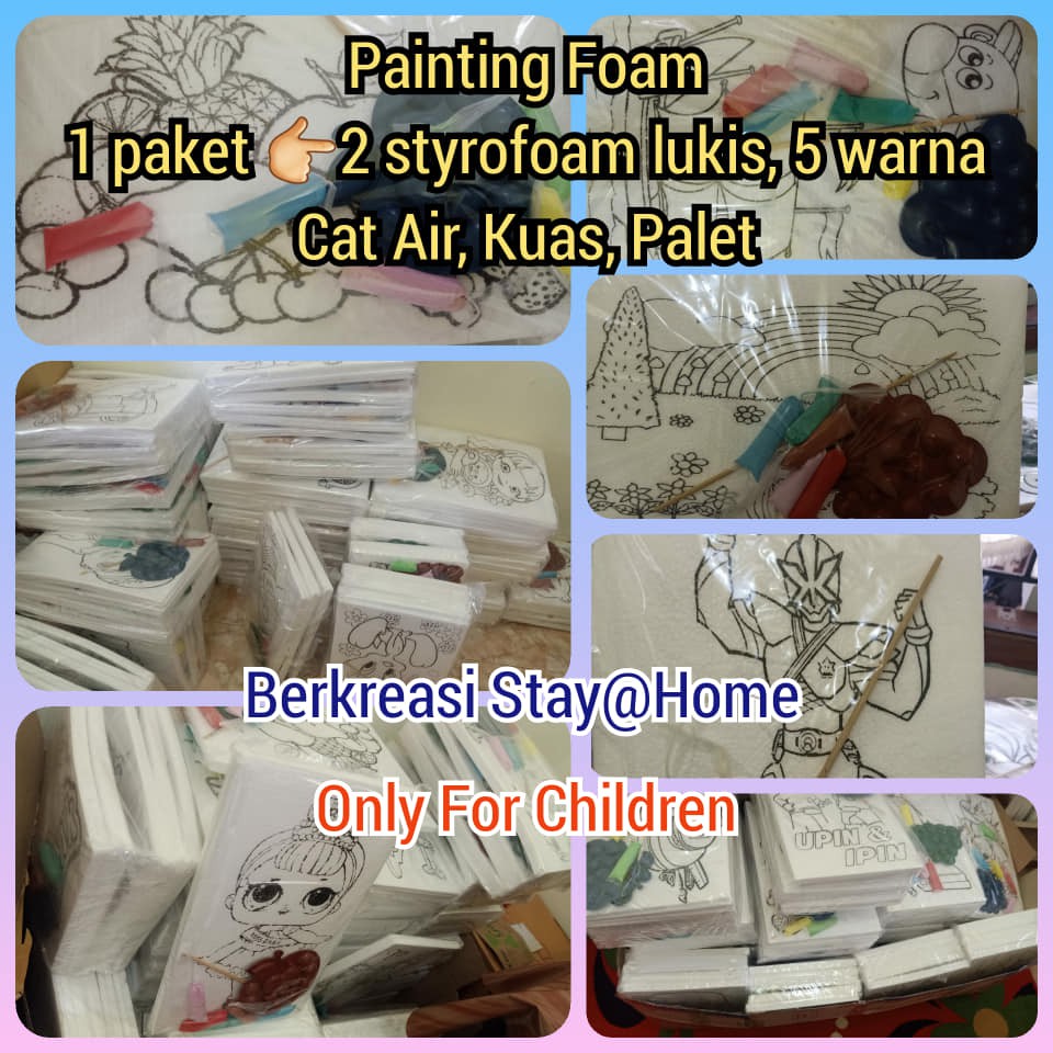 

Foam lukis anak
