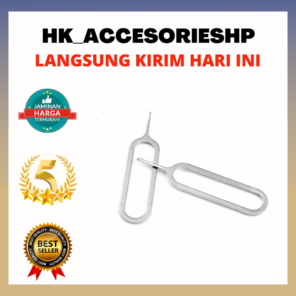 1 Biji Tusukan Sim GROSIR Tusukan Sim Card Sim Injector Handphone MURAH 1 pcs