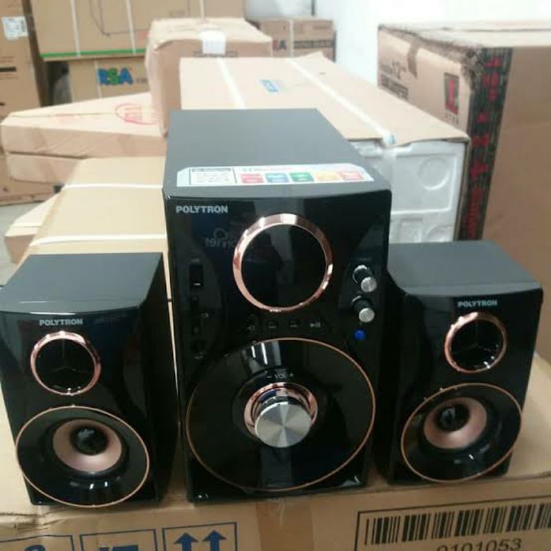 POLYTRON MULTIMEDIA AUDIO SPEAKER PORTABLE - PMA 9310 BLUETOOTH BLUETOOTH, USB, AUX