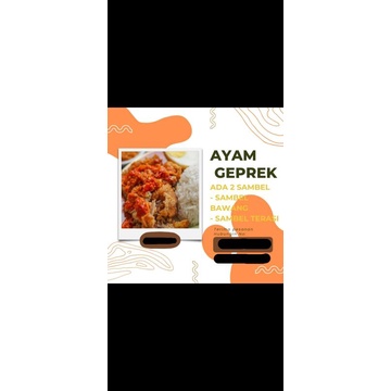 

Ayam Goreng + Bumbu + Sambal