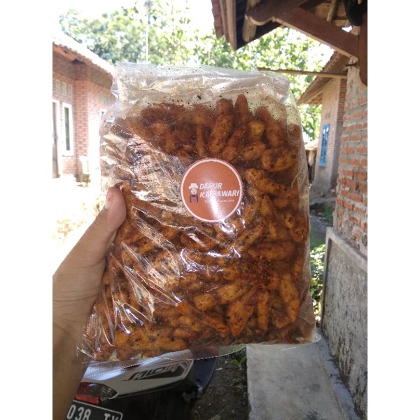 

BASRENG/BASO GORENG/BAKSO GORENG PEDAS DAUN JERUK/ORIGINAL ASIN 1000 Gram