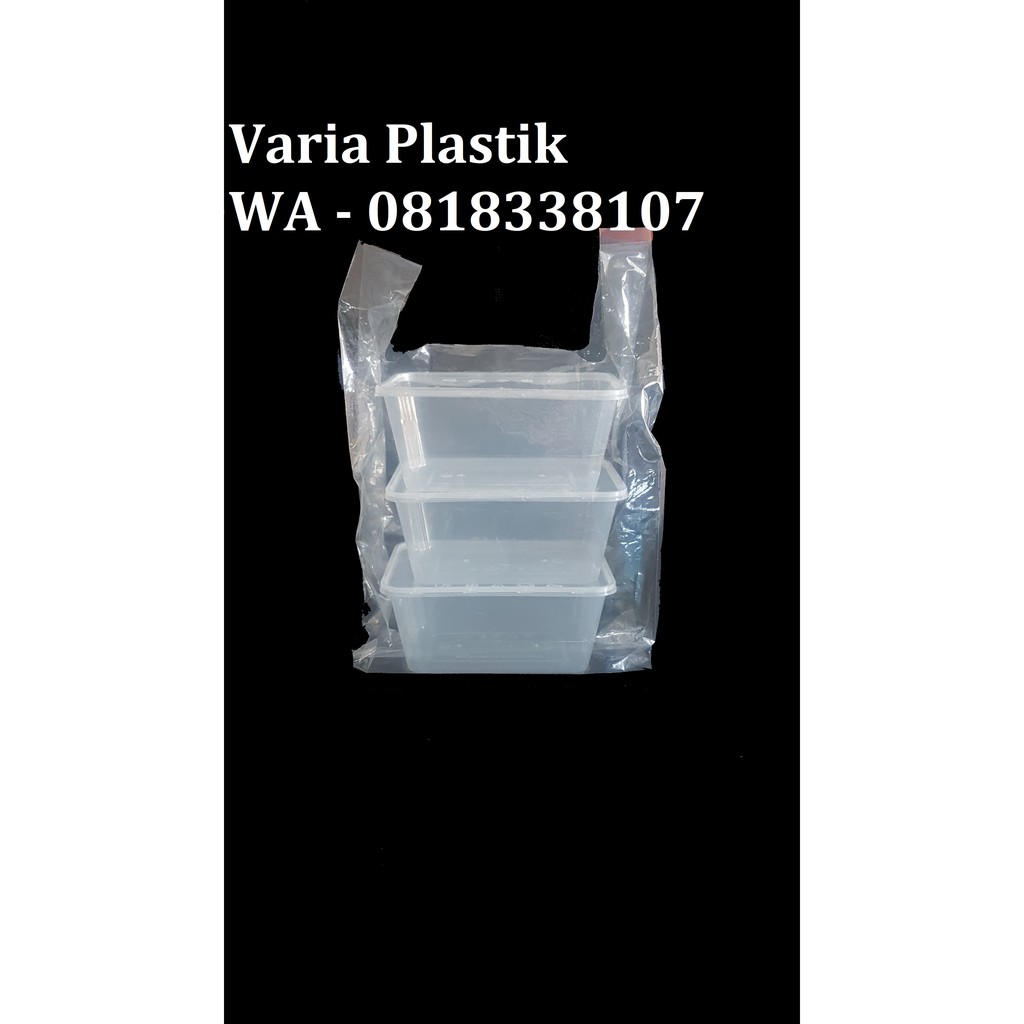 Kantong Kresek Plastik PE Bening Ukuran 24
