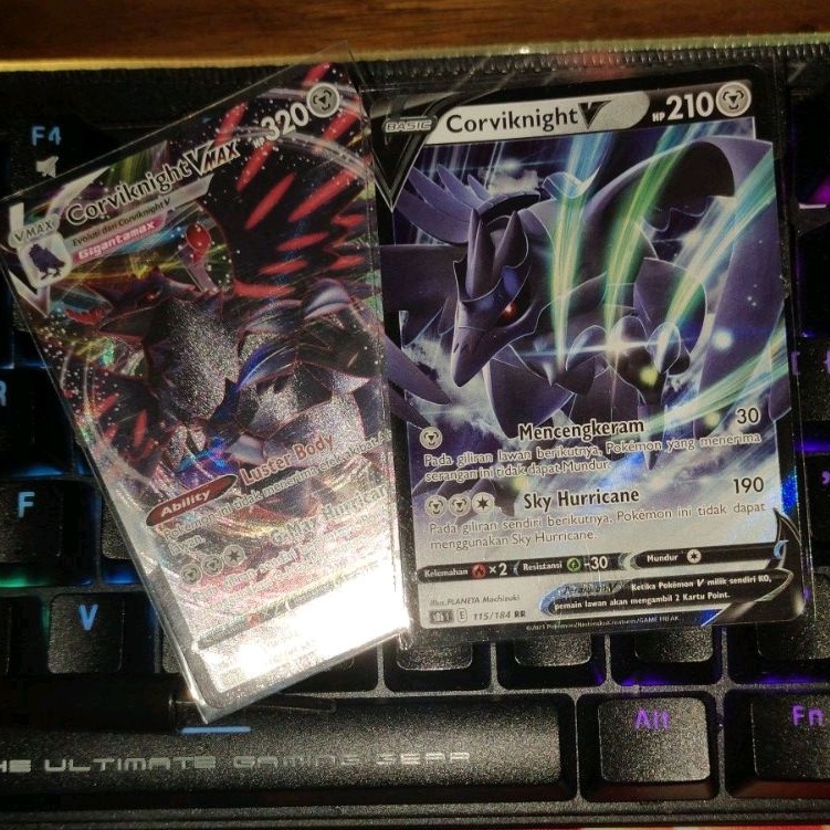 Corviknight V VMax Bundle - S8b Pokemon TCG Indonesia
