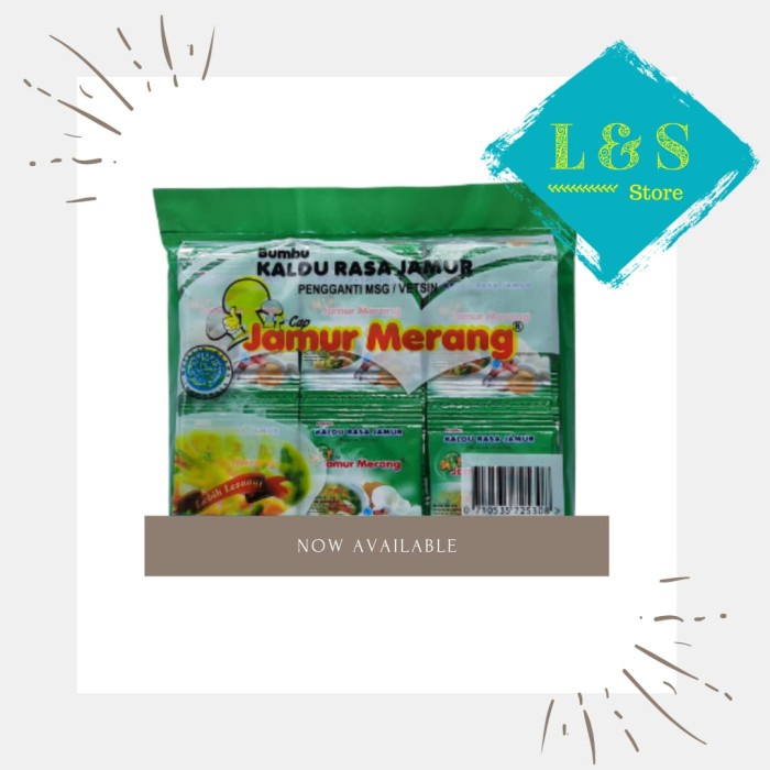 

TERBARU Kaldu Jamur Merang 1 Dus isi 10 Pack - Rasa Original