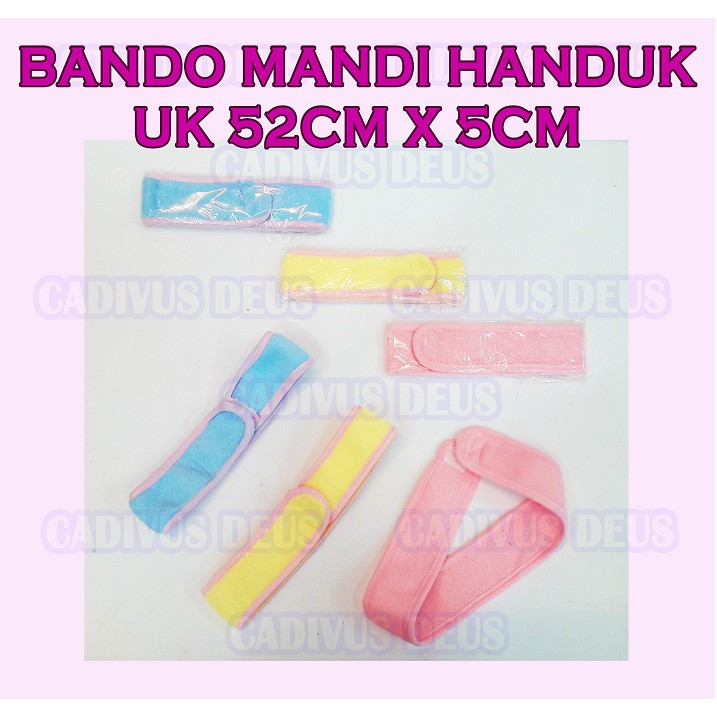 BANDO MANDI - FACIAL HEADBAND - LEBAR 5CM