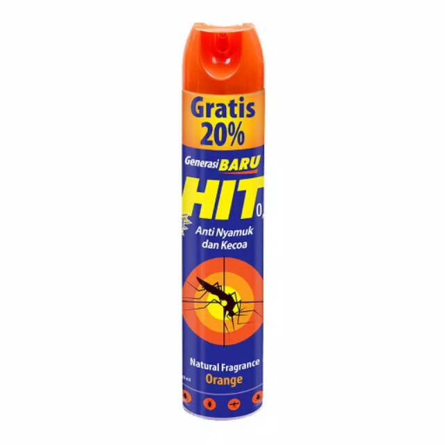 HIT AEROSOL ORANGE 600 ML