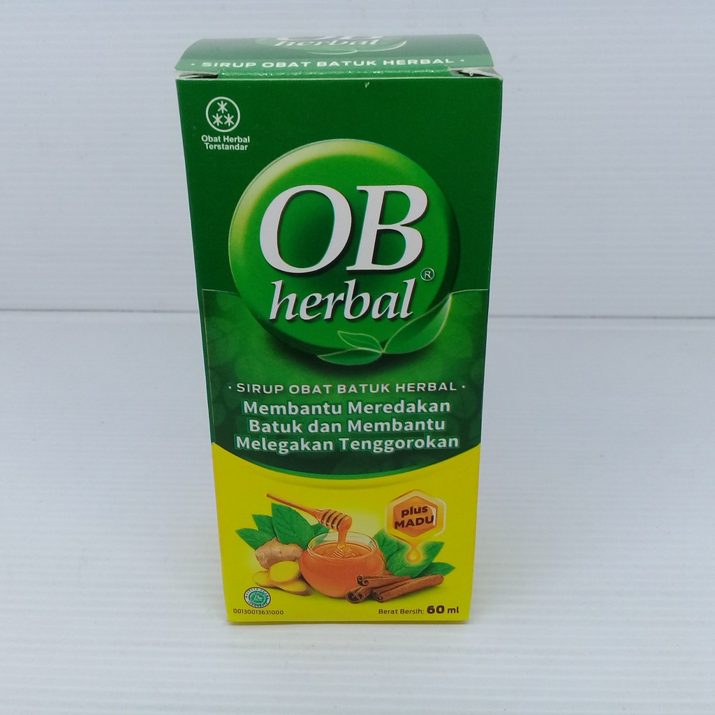 

OB Herbal Sirup Obat Batuk Herbal Plus Madu 60 ml