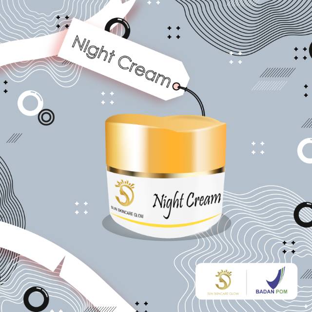 Night Cream - Krim Malam - Glowing - Ss glow - Sun skincare glow
