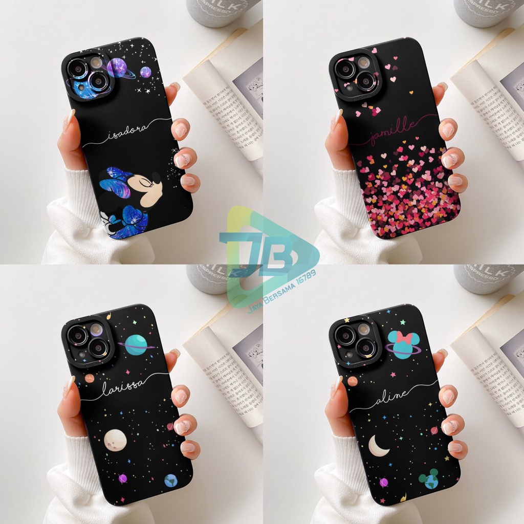 SOFTCASE PROCAMERA CUSTOM FUNDOTELA NAME  OPPO VIVO SAMSUNG REALME XIAOMI IPHONE INFINIX FOR ALL TYPE JB5913