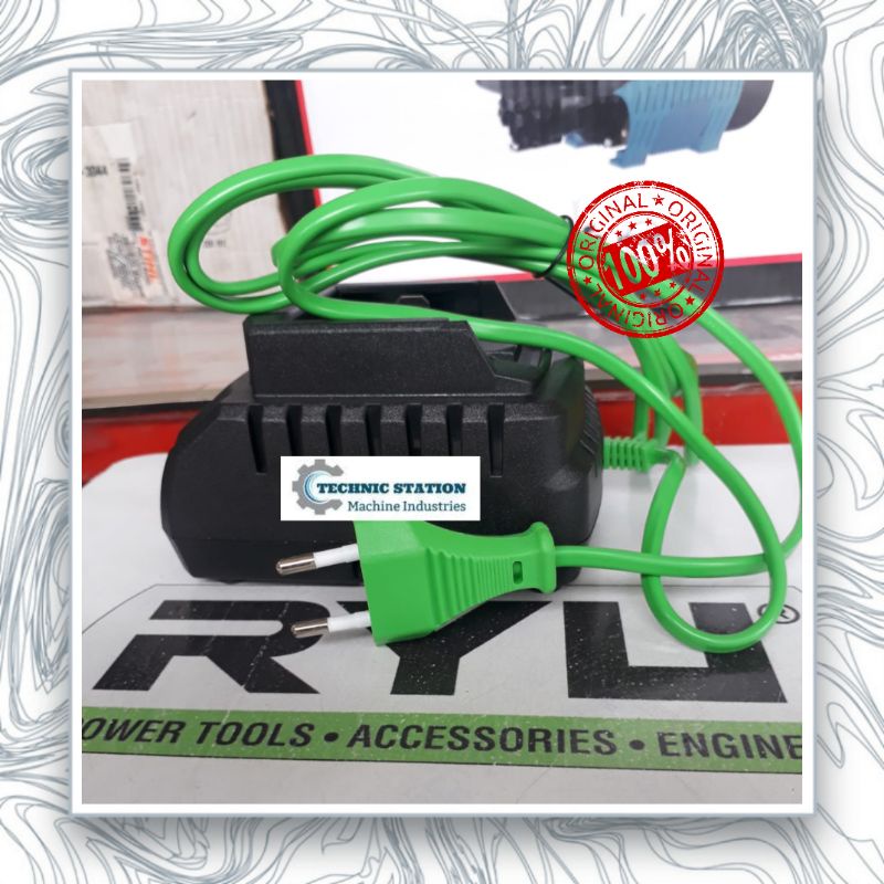 Charger bor RYU 20V Original RYU Tekiro , ca bor cordless baterai ryu