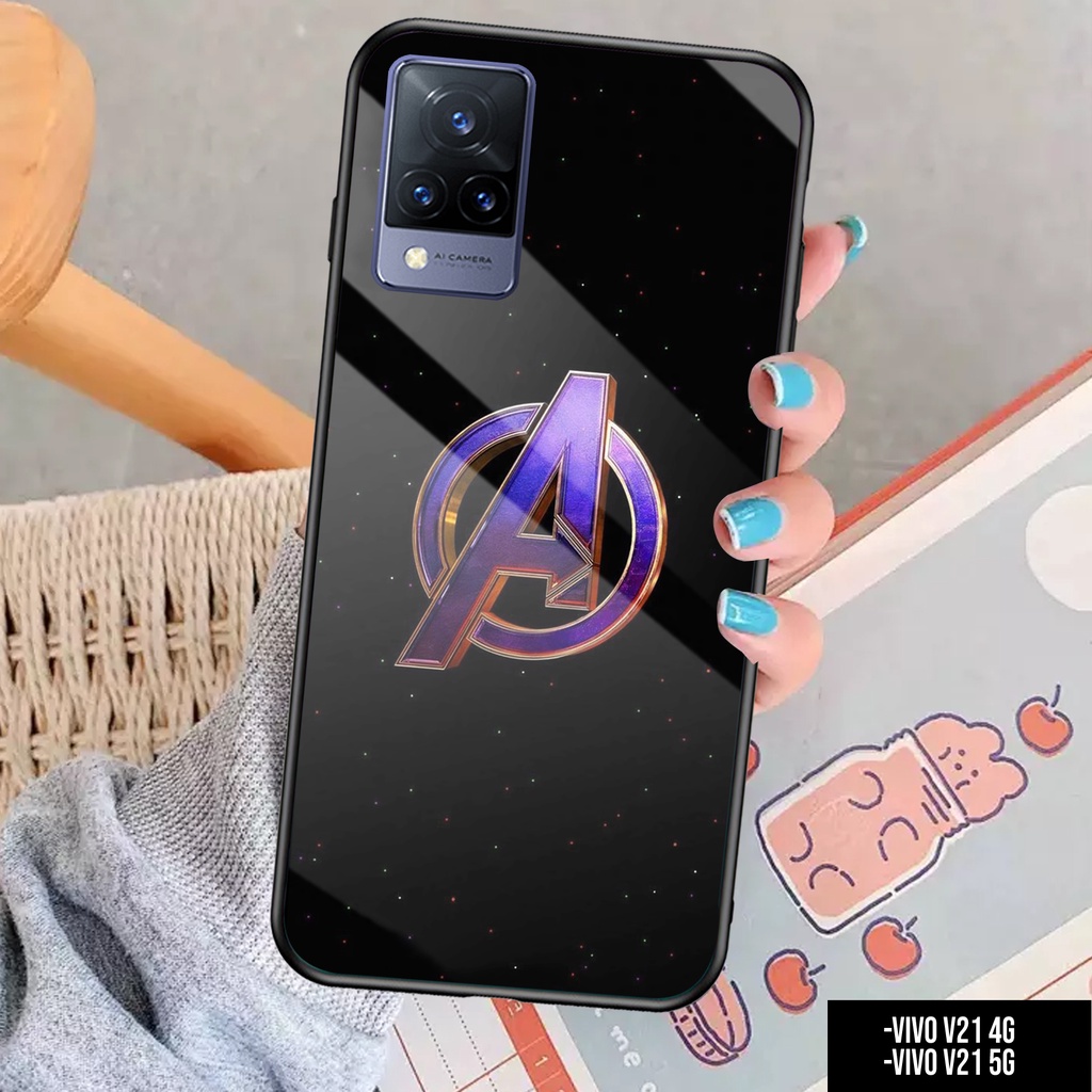 CASE VIVO V21 4G / V21 5G - Casing VIVO V21 4G / 5G Terbaru AERO STORE [ AVG ] Silikon VIVO V21 4G /