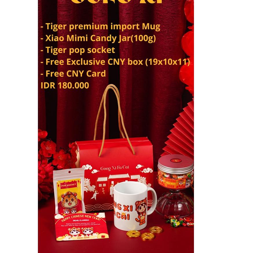 

Model Baru Hampers Imlek Edisi GongXi Premium Parcel Hadiah Imlek.