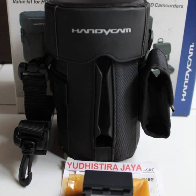 SONY Value Kit ACC-FH60A ORIGINAL (Tas Sony LCS-SRC dan Batterai FH60)