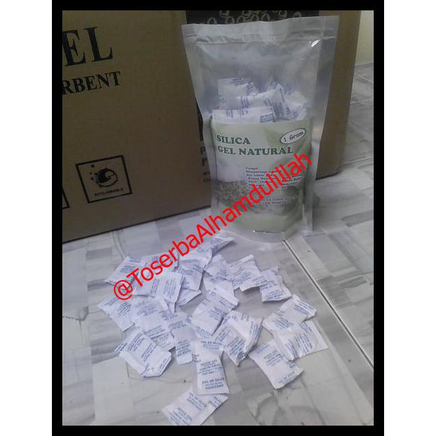 

Termurah Silica / Silika Gel Natural Eceran Khusus Makanan Grade A Harga Grosir