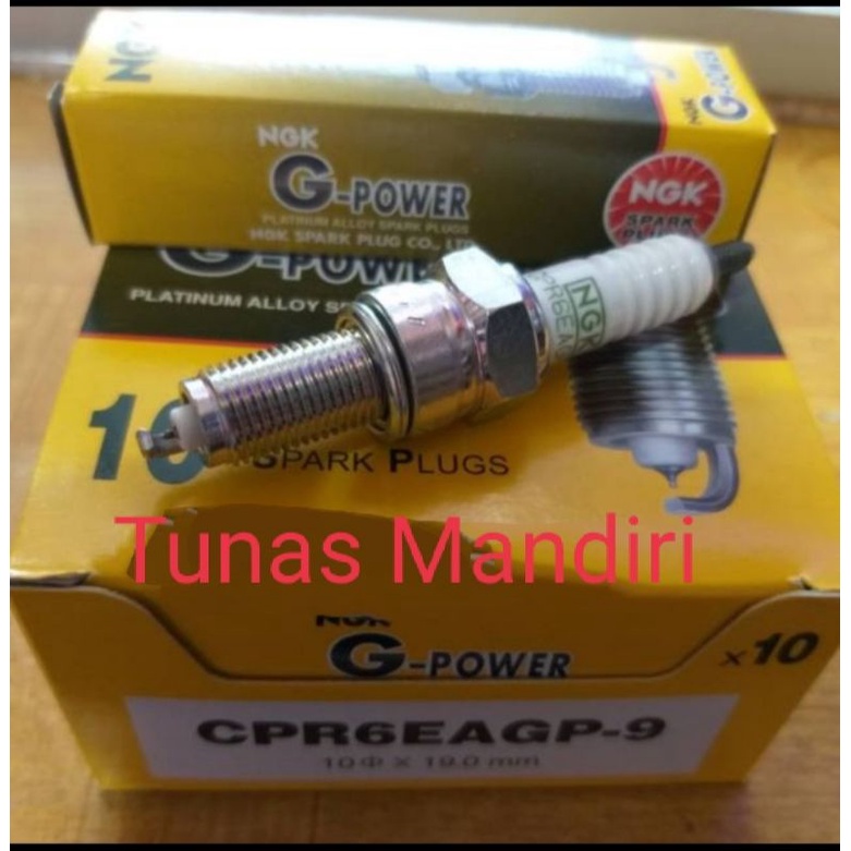 Busi NGK G POWER CPR6EAGP untuk motor Beat injeksi dan Vario injeksi
